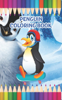 Penguin Coloring Book: Great Penguin Coloring Book for Kids activity and Adult