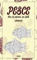 Libro da colorare per adulti - Relajante - Animali - Pesce