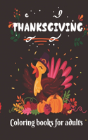 Thanksgiving Coloring Books For Adults