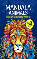 Mandala Animals Coloring Book