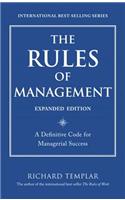 The Rules of Management, Expanded Edition: A Definitive Code for Managerial Success(English)