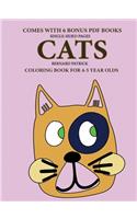 Coloring Book for 4-5 Year Olds (Cats)