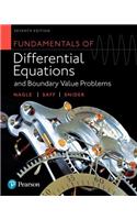 Fundamentals of Differential Equations and Boundary Value Problems