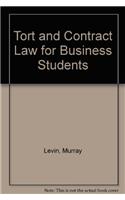 Tort and Contract Law for Business Students