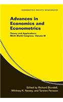 Advances in Economics and Econometrics: Volume 3