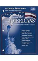 McDougal Littell the Americans: In-Depth Resources: Unit 5 Grades 9-12 Reconstruction to the 21st Century(McDougal Littell the Americans)