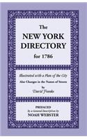 New York Directory for 1786