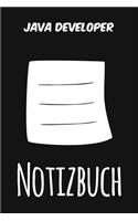 Java Developer Notizbuch: Das perfekte Notizheft für jeden Java Developer - Notizbuch mit 120 Seiten (Liniert) - 6x9