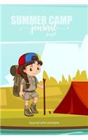 SUMMER CAMP Journal for Girl Journal with prompts