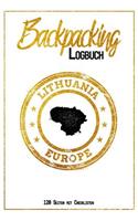 Backpacking Logbuch Lithuania Europe 120 Seiten mit Checklisten