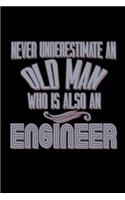 Never underestimate an old man who is also an engineer