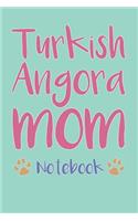 Turkish Angora Mom Composition Notebook of Cat Mom Journal