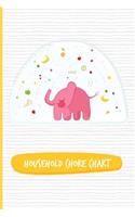 Household Chore Chart: Daily Weekly Undated Task Workbook For Kids and Adults; 6x9in 100 Pages
