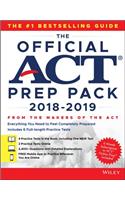 The Official ACT Prep Pack with 6 Full Practice Tests (4 in Official ACT Prep Guide + 2 Online)