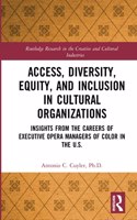 Access, Diversity, Equity and Inclusion in Cultural Organizations