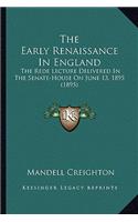 Early Renaissance in England