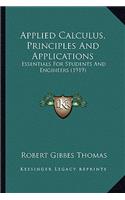 Applied Calculus, Principles And Applications