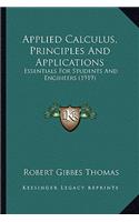 Applied Calculus, Principles and Applications