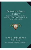 Complete Bible History