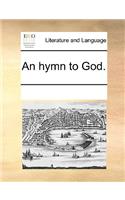 An hymn to God.