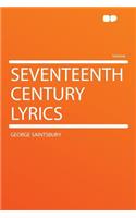 Seventeenth Century Lyrics