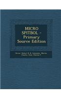 Micro Spitbol