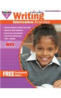 Everyday Writing Intervention Activities Grade 2 Book Teacher Resource