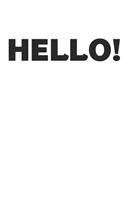 Hello Notizbuch