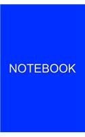 Notebook: Blue Color (College Ruled 120 Pages): for Writing, Journaling, Notekeeping at School, Home or Work(1 Jacky Diamonds Notebooks)