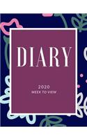 Diary 2020 Week To View