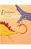 2020-2029 10 Ten Year Planner Monthly Calendar Dinosaur Goals Agenda Schedule Organizer: 120 Months Calendar; Appointment Diary Journal With Address Book, Password Log, Notes, Julian Dates & Inspirational Quotes