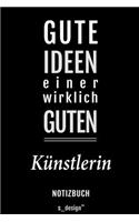 Notizbuch für Künstler / Künstlerin