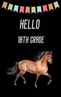 School Notebook Hello 10th Grade