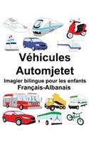 Français-Albanais Véhicules/Automjetet Imagier bilingue pour les enfants: (Freebilingualbooks.com)