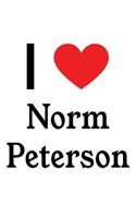 I Love Norm Peterson: Norm Peterson Designer Notebook