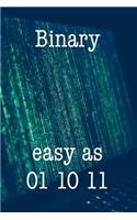 Binary Easy as 01 10 11