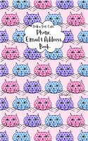 Polka Dot Cats Address Book