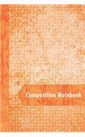 Composition Notebook: Small lined Notebook for Journalling and School with Rustic Antique Paper Cover