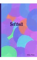 Softball: Collectible Notebook