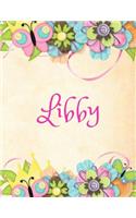 Libby: Personalized Name Journal Composition Notebook