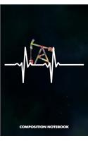 Composition Notebook: Miner Heartbeats, Birthday Journal for Crypto, Gold Coal Mining Professionals to Write on