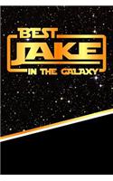The Best Jake in the Galaxy: Isometric Dot Paper Drawling Notebook Feature 120 Pages 6x9