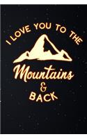 I Love You to the Mountain and Back