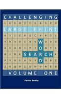 Challenging Large Print Word Search