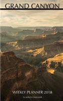 Grand Canyon Weekly Planner 2017 16 Month Calendar