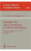 Tapsoft '93: Theory and Practice of Software Development