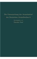 Die Untersuchung Der Arzneimittel Des Deutschen Arzneibuches 6