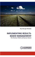 Implementing Results-Based Management
