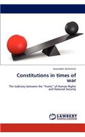 Constitutions in times of war