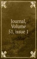 Journal, Volume 51, issue 1